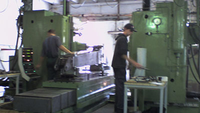 chip conveyers, manufacturing of steel constructions